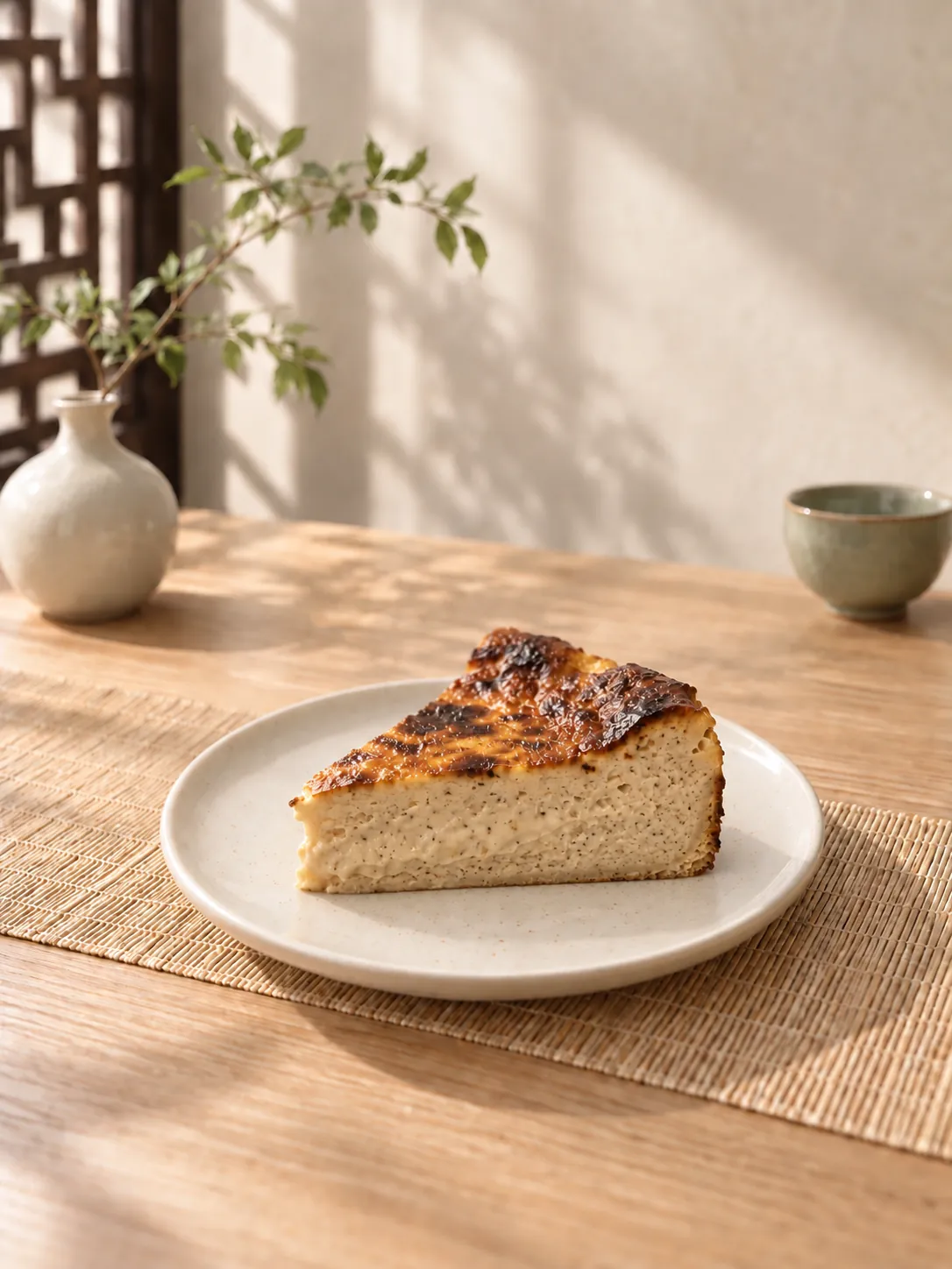 Basque Cheese Cake ZERO - Earl Grey — CHDS healthy Chinese meal, Melbourne