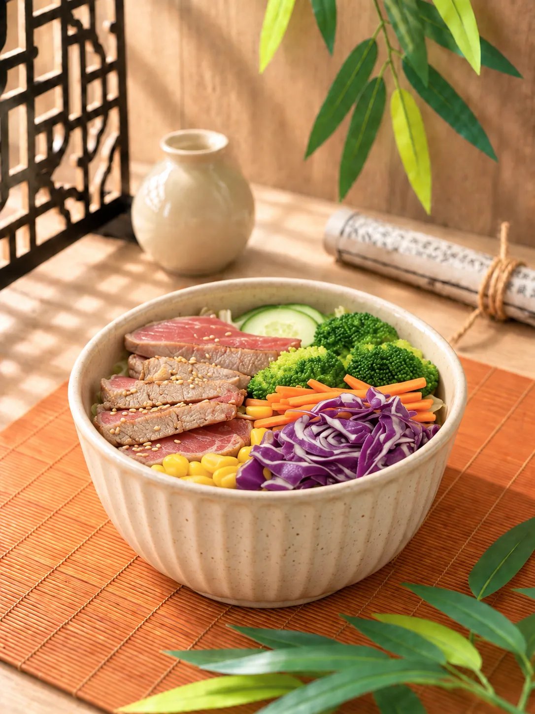 CHDS Power Bowl - Tuna Tataki — CHDS healthy Chinese meal, Melbourne