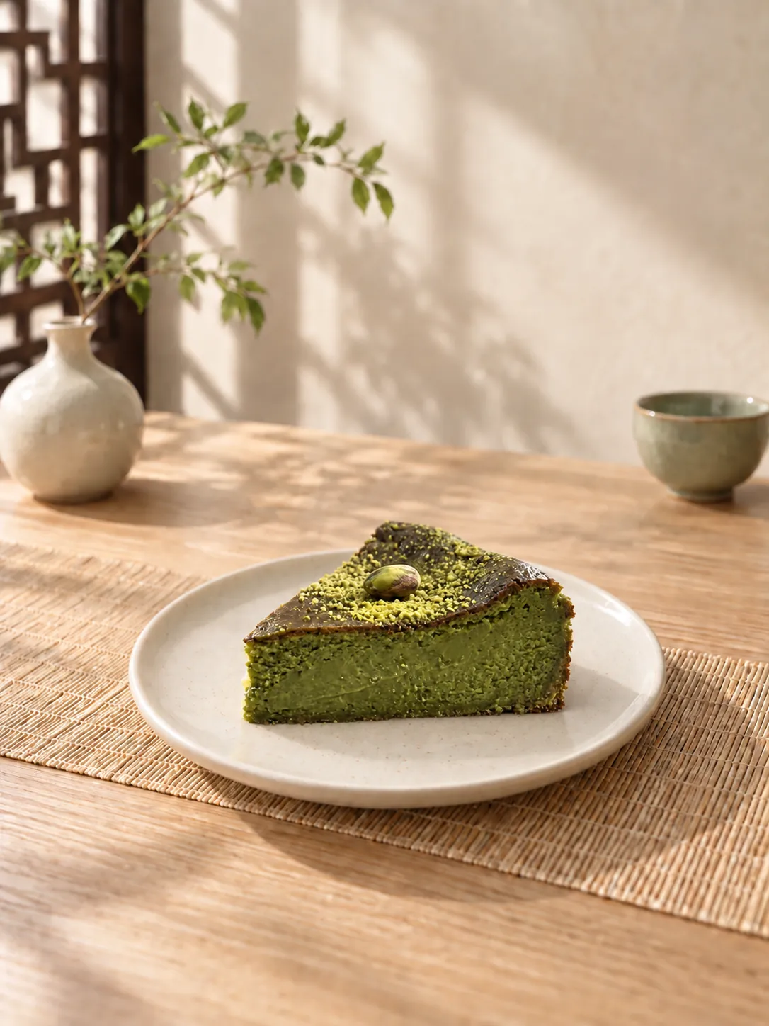 Basque Cheese Cake ZERO - Pistachio — CHDS healthy Chinese meal, Melbourne