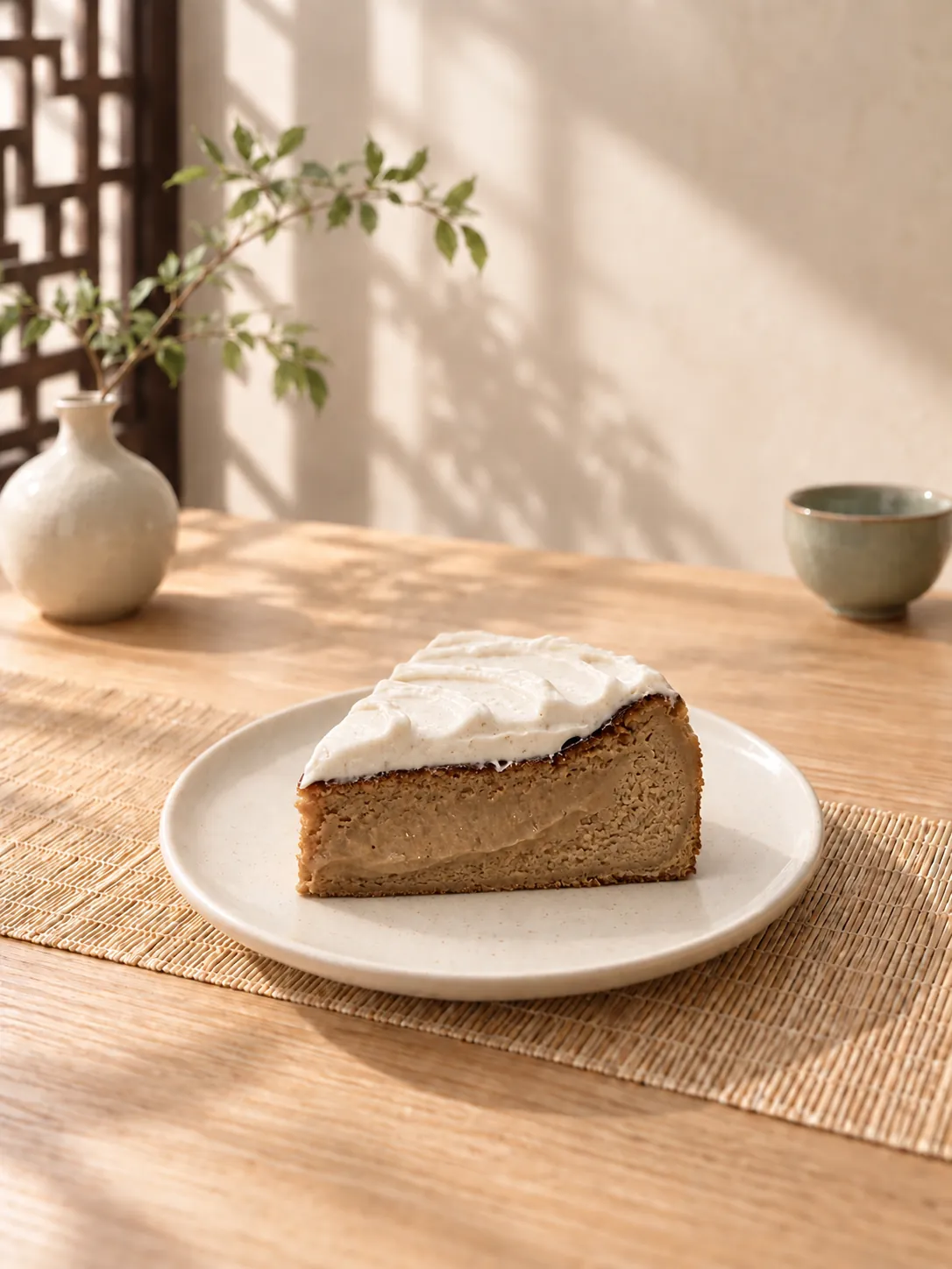 Basque Cheese Cake ZERO - Chestnut — CHDS healthy Chinese meal, Melbourne