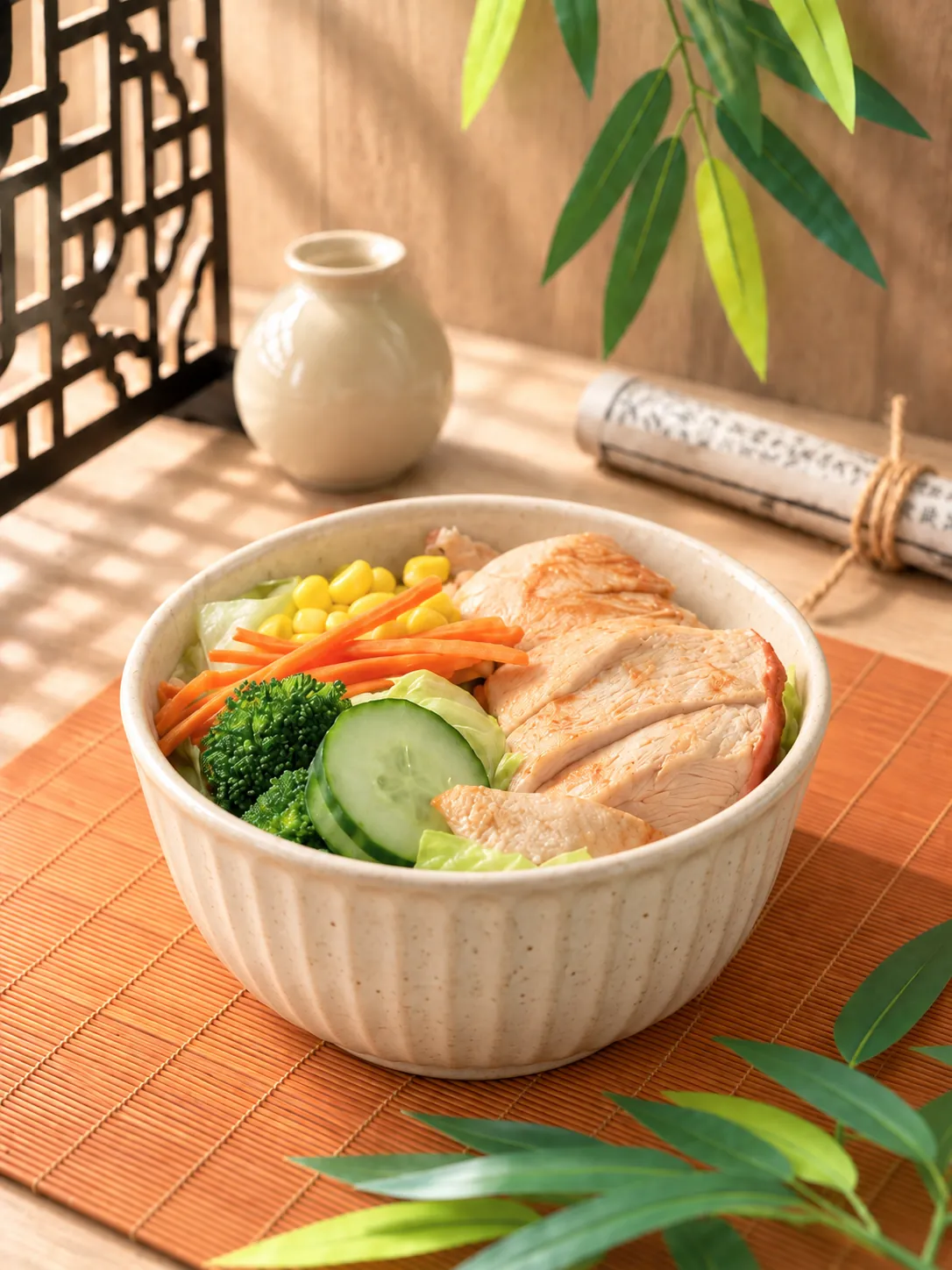 CHDS Power Bowl - New Orlean Chicken — CHDS healthy Chinese meal, Melbourne