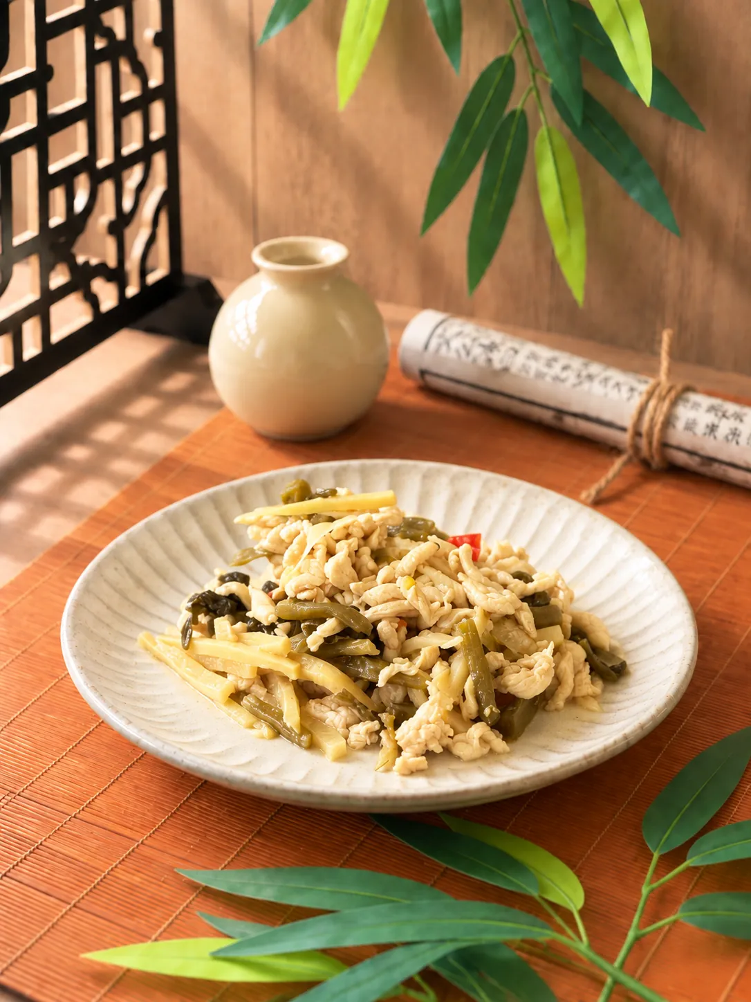 Pickled Veg Chicken Stir-fry — CHDS healthy Chinese meal, Melbourne