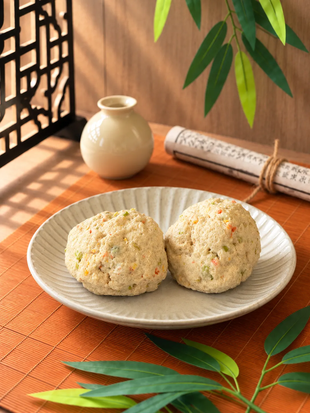 Light Four-Joy Meatballs — CHDS healthy Chinese meal, Melbourne