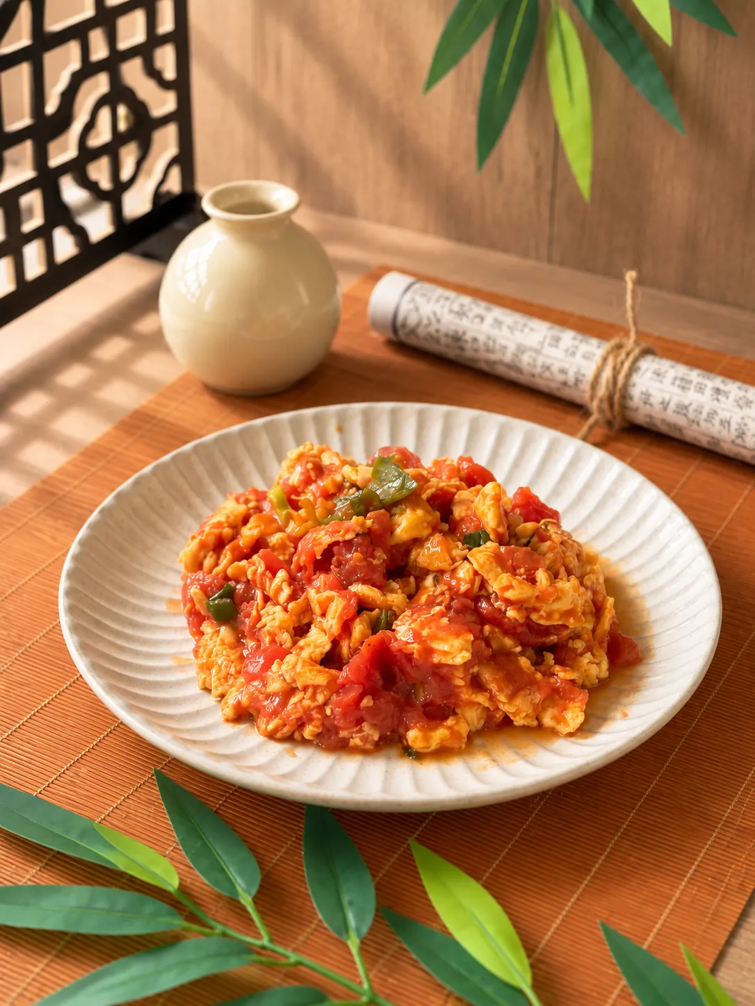 Homestyle Tomato & Egg Stir-Fry — CHDS healthy Chinese meal, Melbourne