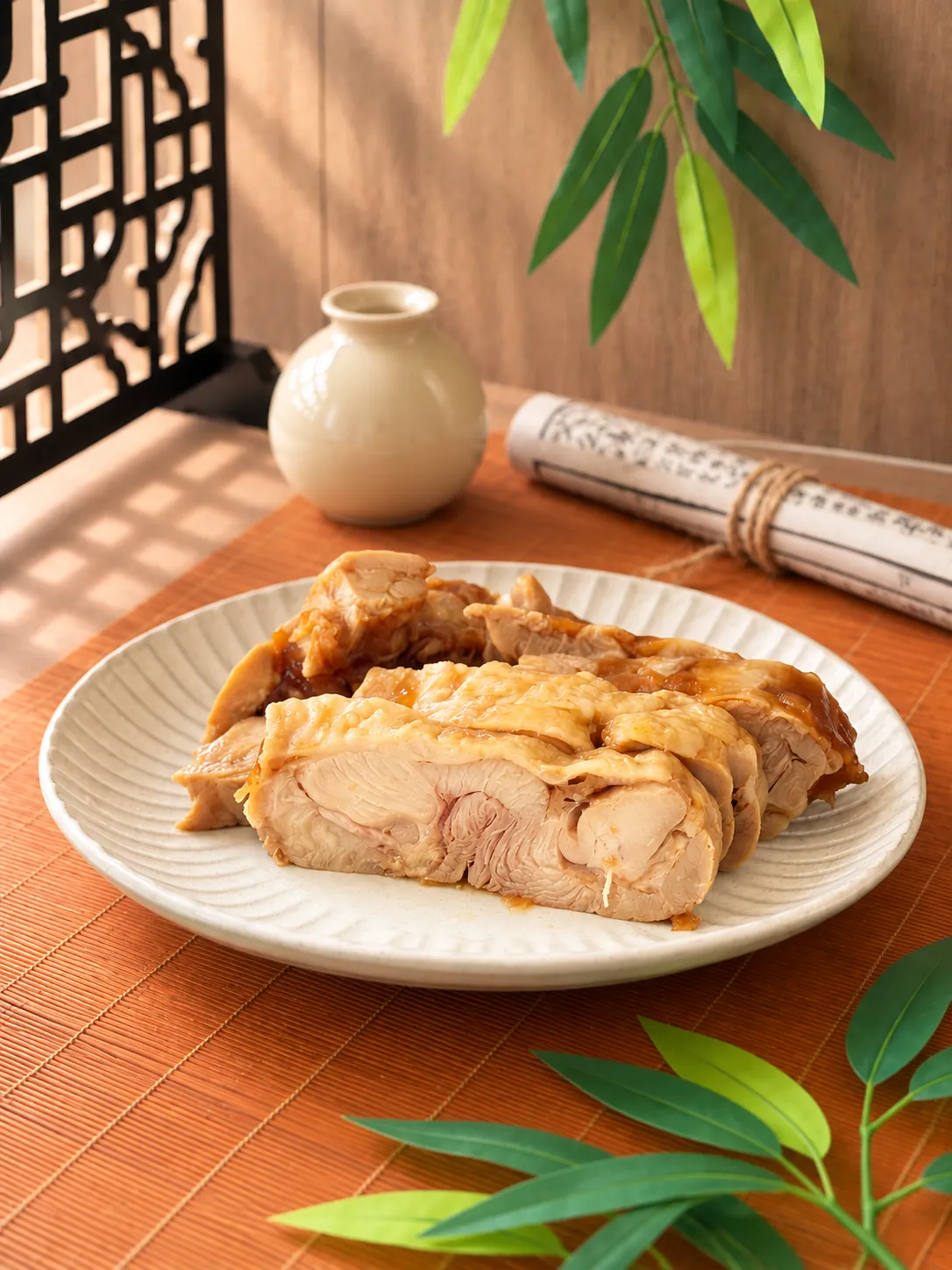 Teriyaki Glazed Chicken Thigh — CHDS healthy Chinese meal, Melbourne