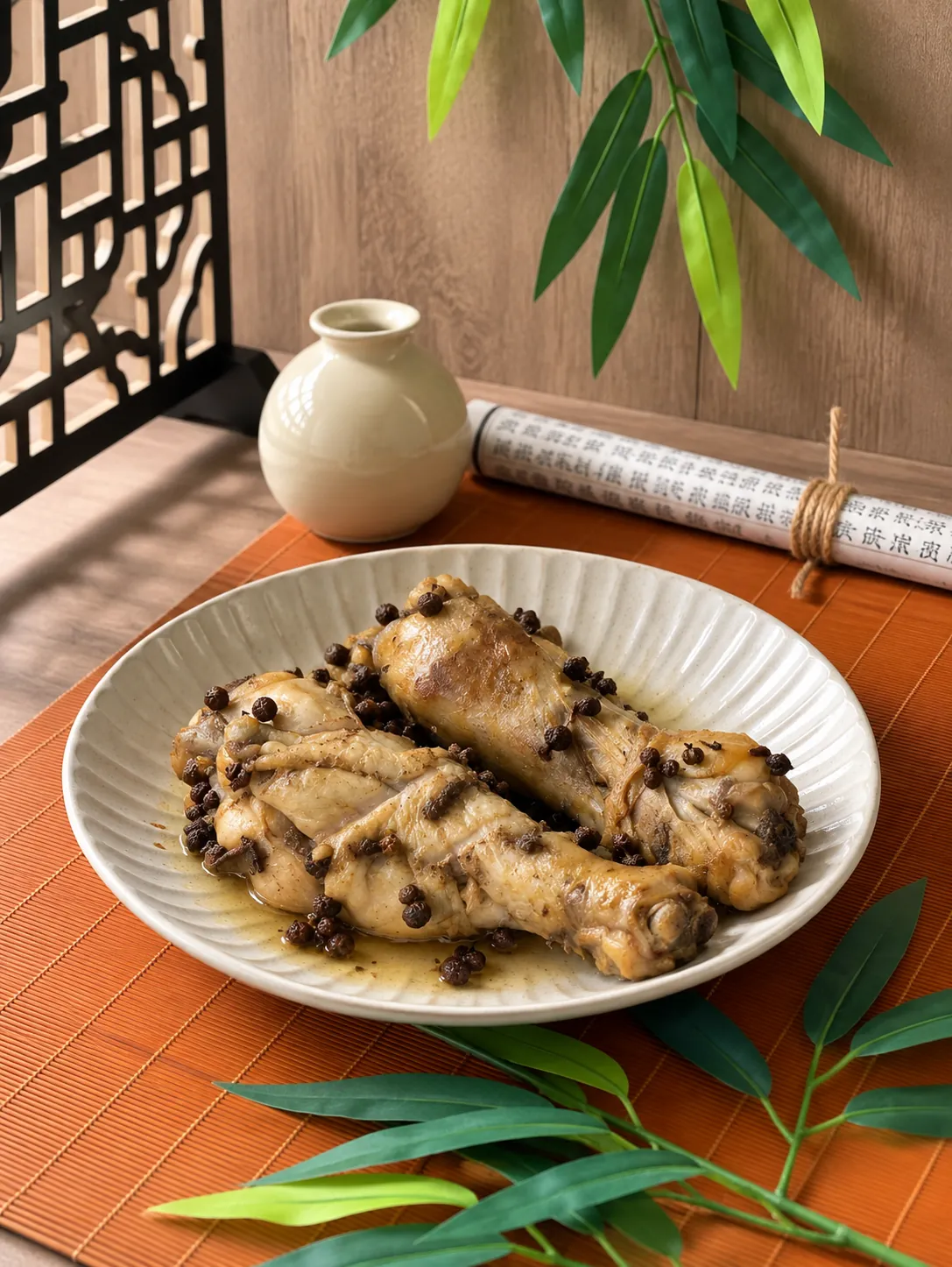 Fragrant Sichuan Pepper Chicken drumblet — CHDS healthy Chinese meal, Melbourne